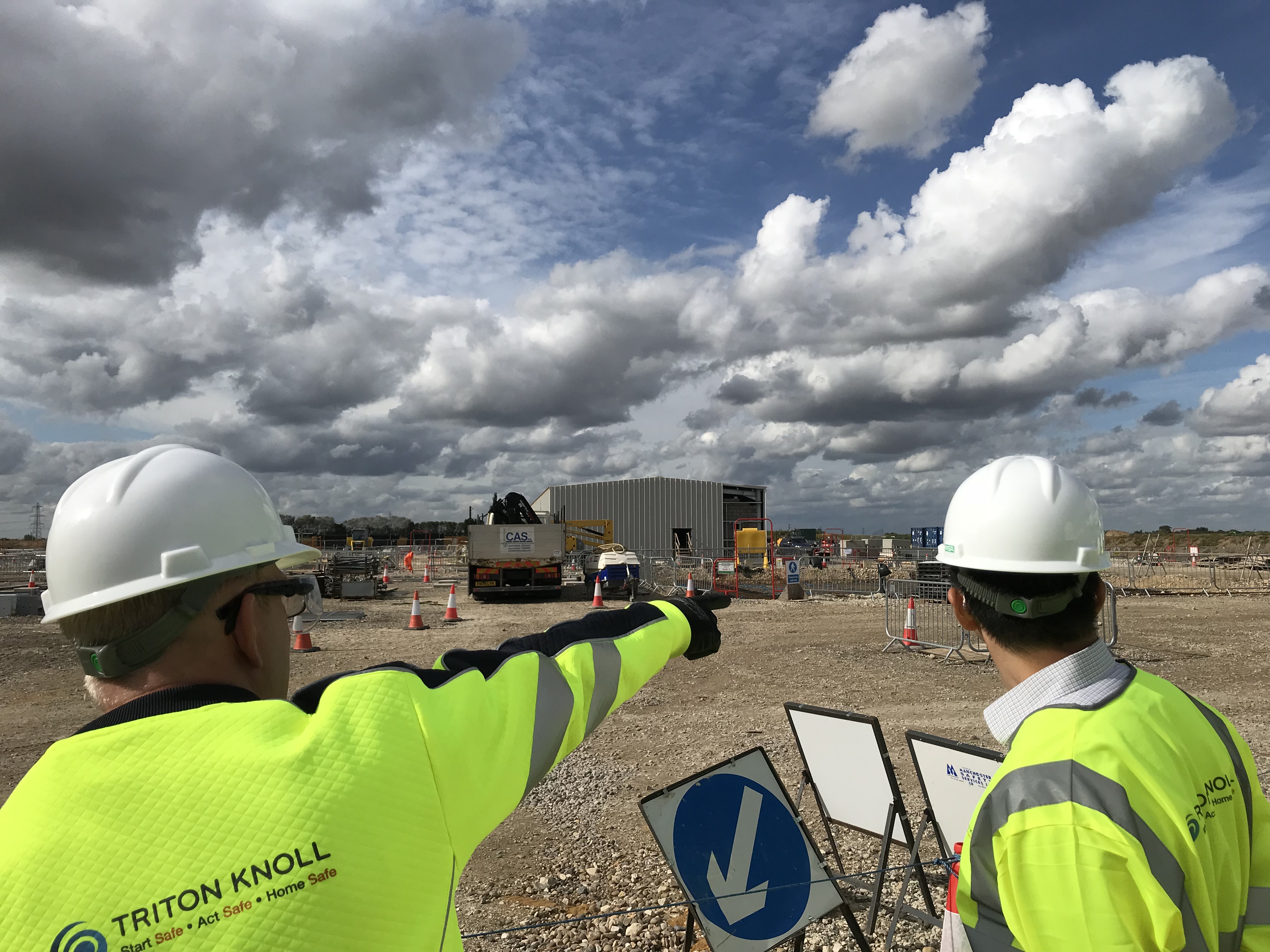 Construction – Triton Knoll Onshore Substation – Triton Knoll